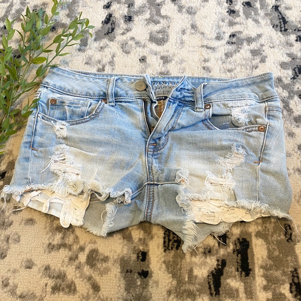 American Eagle Stretch Short Shorts